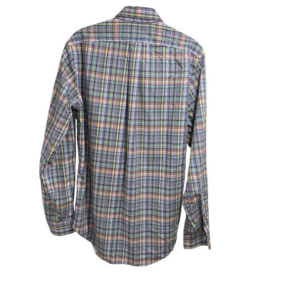 Ralph Lauren Mens Plaid Button Up Preppy Resort Country Club Shirt S Office - Picture 5 of 6